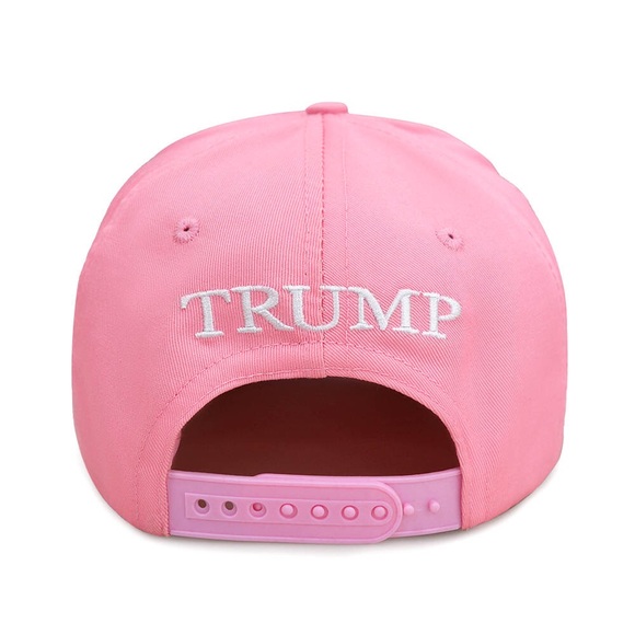 Trump OFFICIAL 45-47 Hat..2024..Make America Great Again..MAGA..Pink..Unisex - Picture 6 of 6